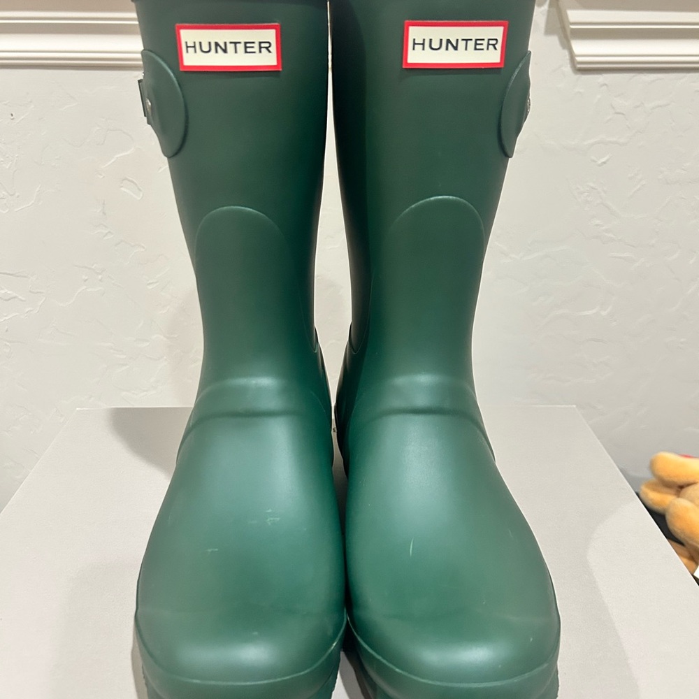 Hunter Green Women's Winter & Rain Boots